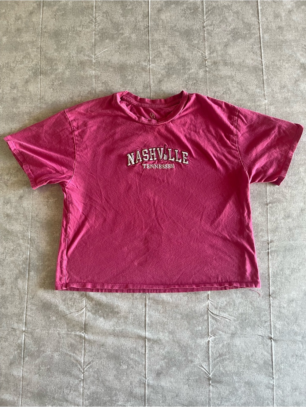 Women's Pink 'Nashville Tennessee' Short-Sleeve Tee